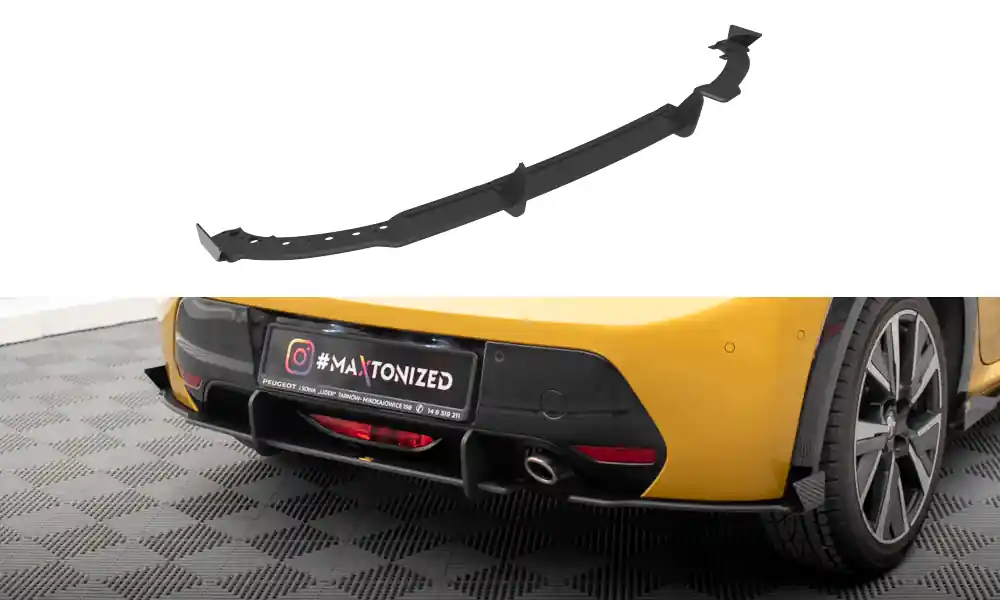 Peugeot 208 GT Mk2, "Street Pro" boční difuzory pod zadní nárazník s křidélky, Maxton design Cenová Bomba