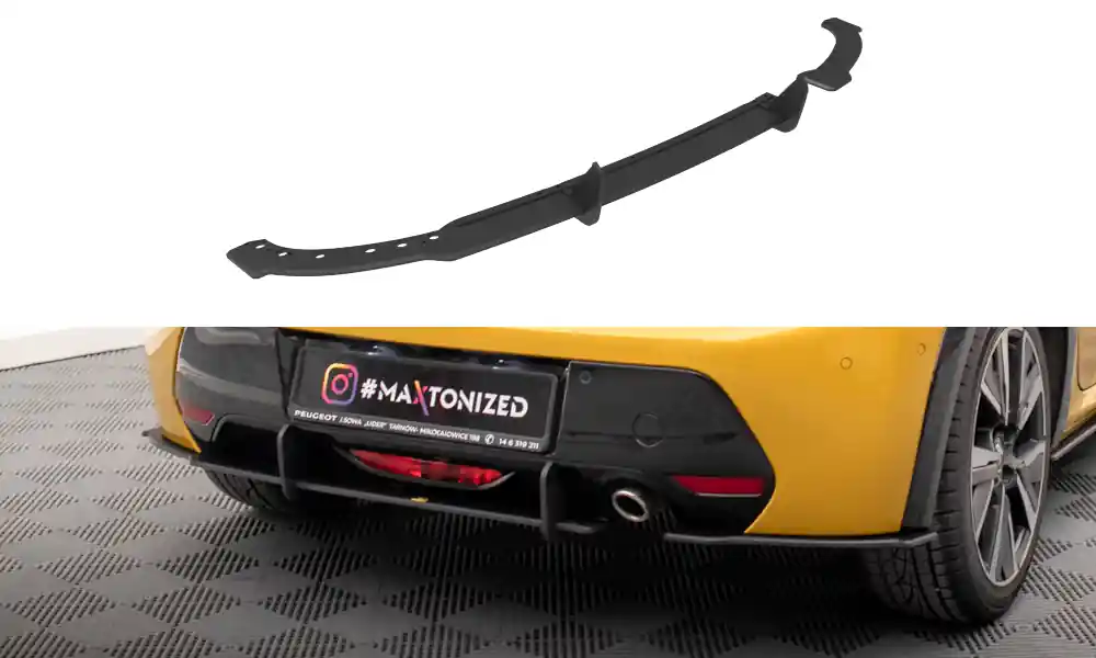 Odeslání Ihned Peugeot 208 GT Mk2, "Street Pro" boční difuzory pod zadní nárazník, Maxton design