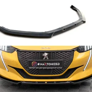 Peugeot 208 GT Mk2, spoiler pod přední nárazník, Maxton design Výhodná Nabídka