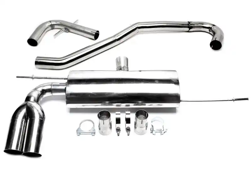 Akční Nabídka TA Technix závodní nerezový catback výfuk - Audi A3 3dv (8P, 04-13) kromě Quattro, 2x 76 mm rovná nerezová koncovka bez pertlu