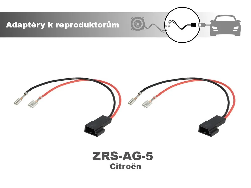 Nová Kolekce Adaptér repro konektoru Citroen výškové reproduktory