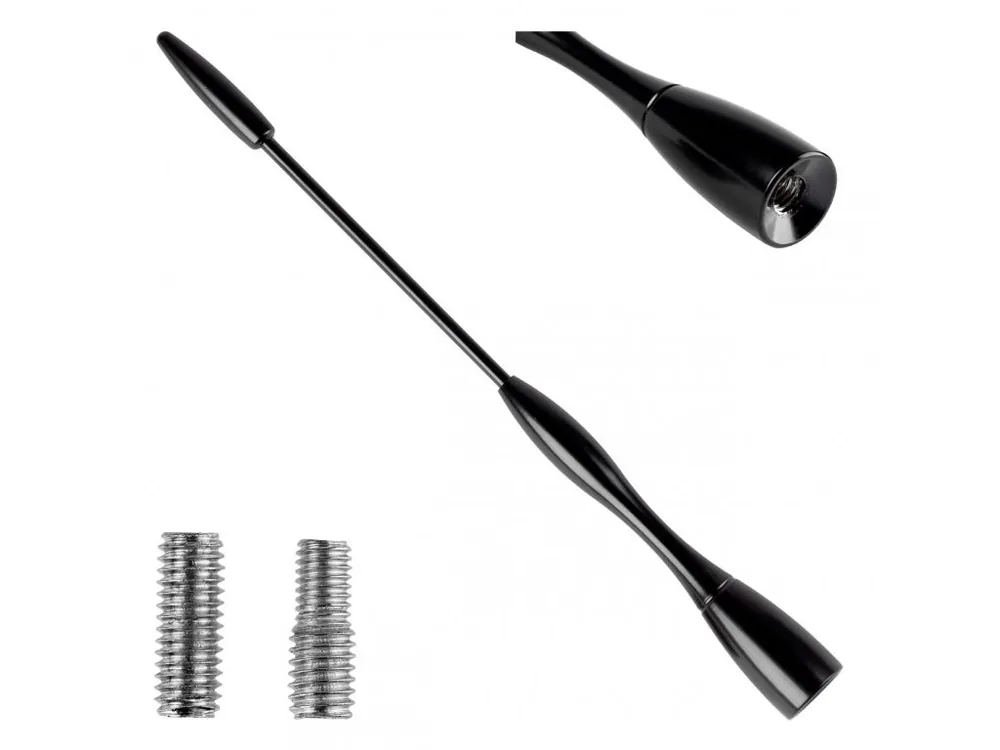 Novinka Prut autoantény 16 cm 5 / 6mm adaptér ANTM04