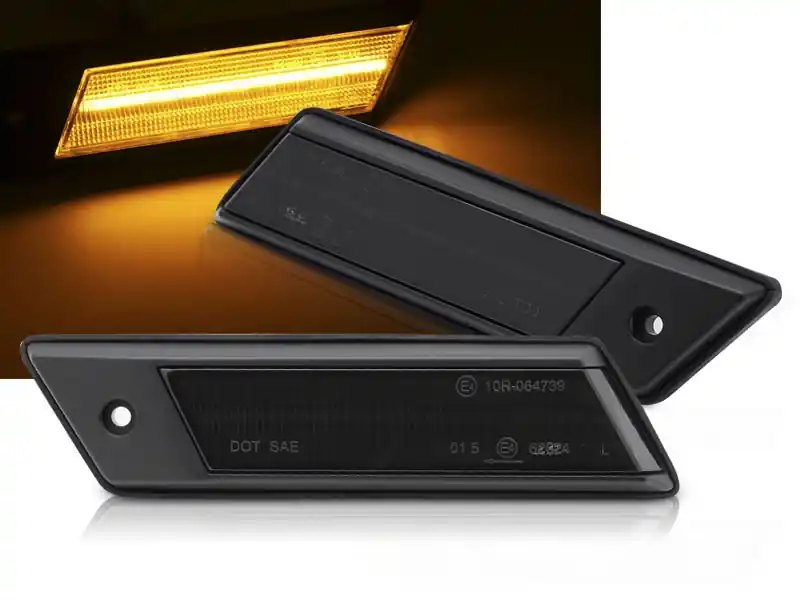 Super Cena BMW E30/E28/E24/E23 - LED Dynamické blikače KOUŘOVÉ