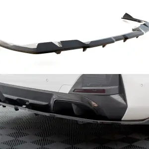 BMW i4 G26 M-Pack, spoiler pod zadní nárazník s žebrováním v.2, Maxton design Super Cena