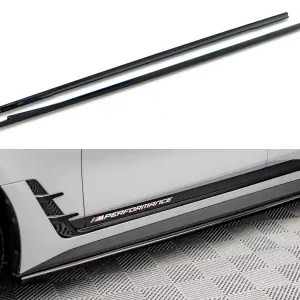 BMW i4 G26 M-Pack, difuzory pod boční prahy ver.2, Maxton design Cenový Hit