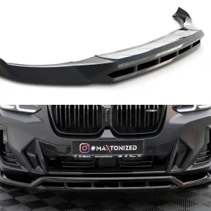 Značkový BMW X3 G01 Facelift M-Pack, spoiler pod přední nárazník, Maxton design