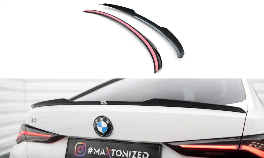 Levný BMW i4 G26 M-Pack, prodloužení spoileru, Maxton design