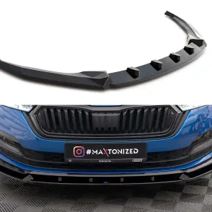 Rychlé Dodání Škoda Octavia Mk4 Sportline, spoiler pod přední nárazník ver. 1, Maxton design