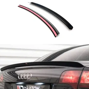 Audi A4 B7 Sedan S-Line, prodloužení spoileru, Maxton design Vysoce Kvalitní