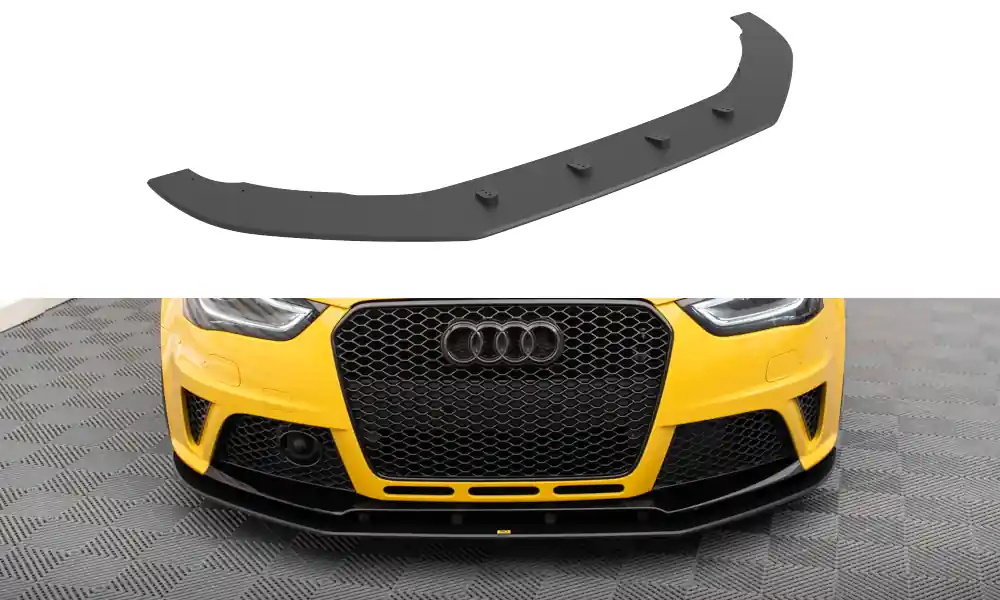 Audi RS4 B8, "Street Pro" spoiler pod přední nárazník, Maxton design Nejprodávanější