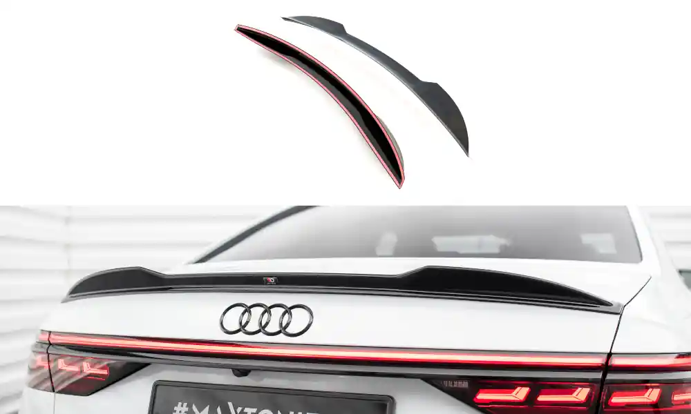 Originální Audi A8 D5 / S-Line / S8 D5, prodloužení spoileru 3D, Maxton design