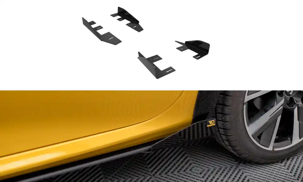 Nejlepší Cena Peugeot 208 GT Mk2, křidélka bočních difuzorů, Maxton design