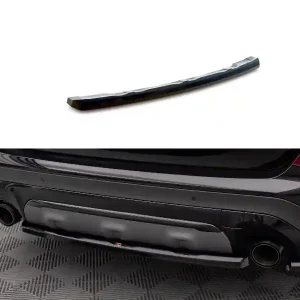 Víkendová Akce BMW X3 G01, středový spoiler zadního nárazníku, Maxton Design