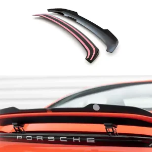 Porsche Cayman 982c, prodloužení spoileru, Maxton Design Víkendová Akce