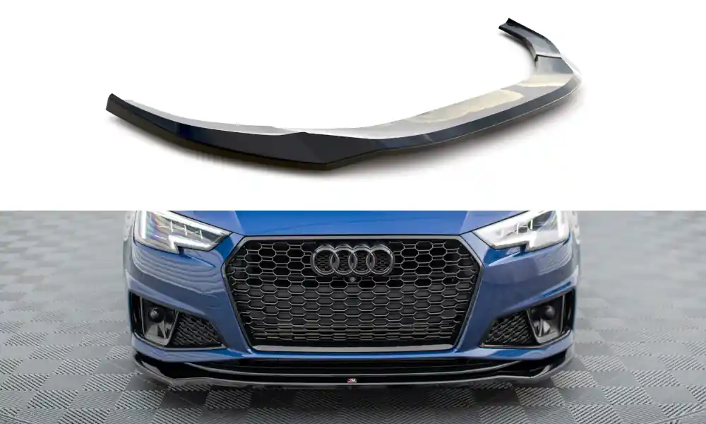 Audi A4 B9 Competition, spoiler pod přední nárazník ver.2, Maxton Design Must-Have