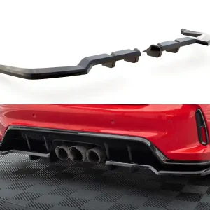 Speciální Cena Honda Civic Mk11 Type-R, středový spoiler pod zadní nárazník s žebrováním v.1, Maxton Design