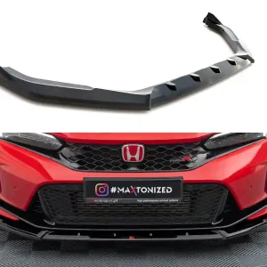 Honda Civic Mk11 Type-R, spoiler pod přední nárazník ver.2, Maxton Design Hit Sezóny