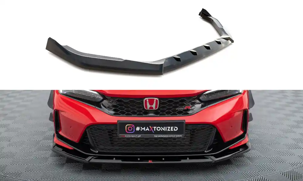 Honda Civic Mk11 Type-R, spoiler pod přední nárazník ver.2, Maxton Design Hit Sezóny