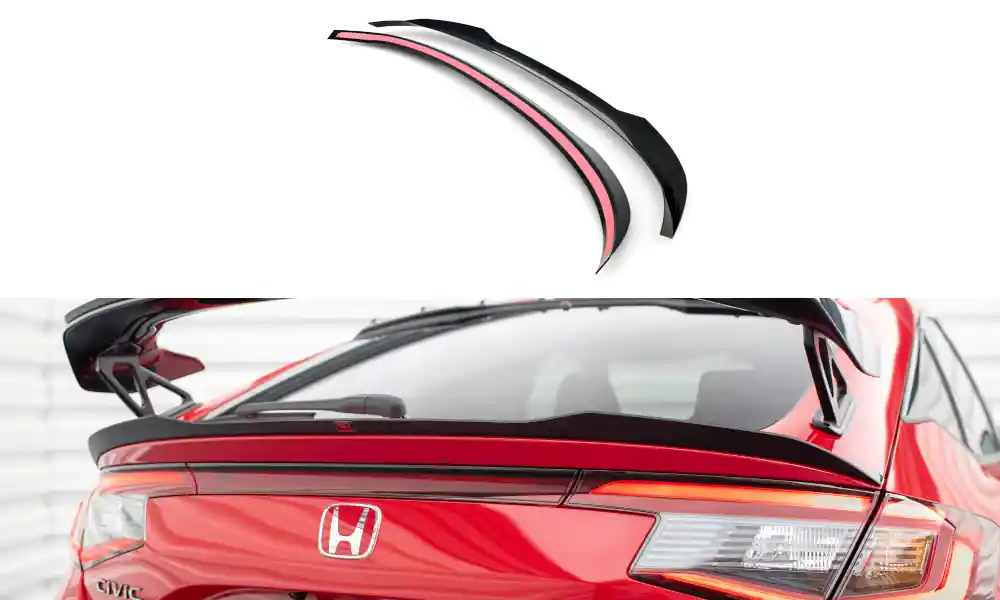 Cenově Výhodný Honda Civic Mk11 Type-R, spodní prodloužení spoileru, Maxton Design