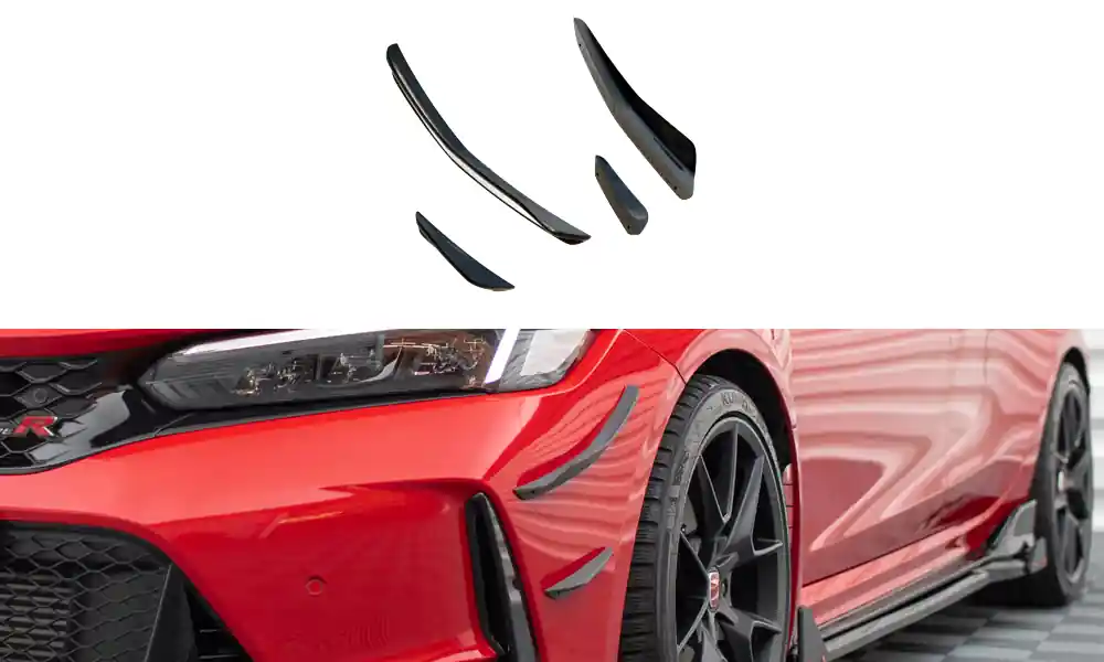 Honda Civic Mk11 Type-R, přítlačná křidélka předního nárazníku, Maxton Design Sleva