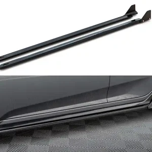 Vrácení Zdarma Honda Civic Mk10 Sport, difuzory pod boční prahy s křidélky, Maxton Design