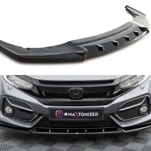 Honda Civic Mk10 Sport, spoiler pod přední nárazník, Maxton Design Speciální Cena