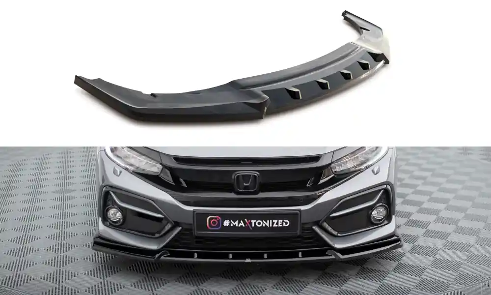 Honda Civic Mk10 Sport, spoiler pod přední nárazník, Maxton Design Speciální Cena