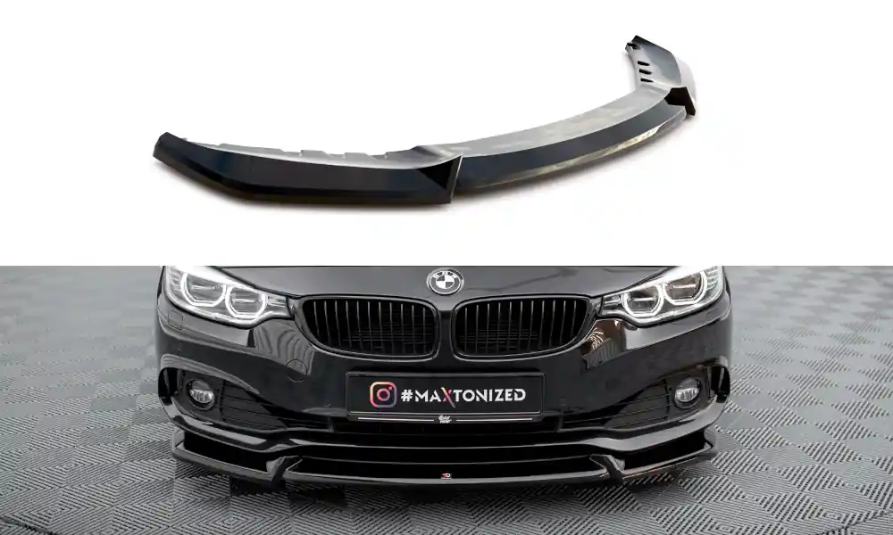 BMW řada 4 F36, spoiler pod přední nárazník ver.2, Maxton Design Vysoce Kvalitní