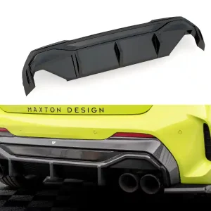 Cenová Bomba BMW řada 1 F40 M-Pack/M135i, karbonový difuzor zadního nárazníku v.1 s MILLTEK sportovním výfukem, Maxton Design