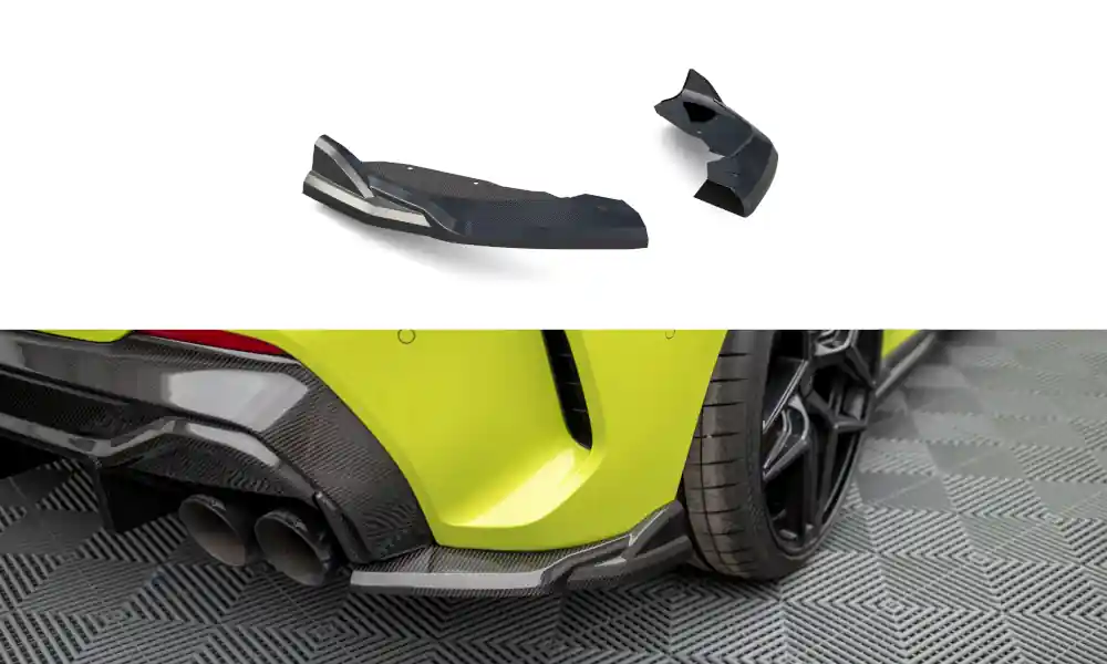 Nejlepší Volba BMW řada 1 F40 M-Pack/M135i, karbonové boční difuzory pod zadní nárazník, Maxton Design