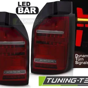 VW T6,T6.1 15-21 - zadní LED světla čevená kouřová - OEM Vysoce Kvalitní