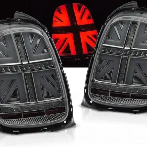 MINI COOPER F55 F56 F57 14-17 6-PIN, zadní led světla kouřové dynamický blikač Víkendová Akce