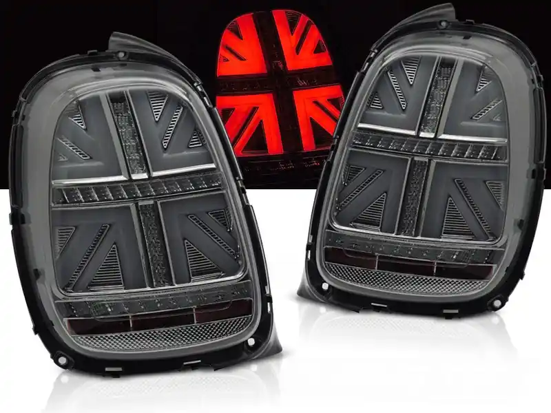 MINI COOPER F55 F56 F57 14-17 6-PIN, zadní led světla kouřové dynamický blikač Víkendová Akce