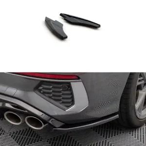 Audi S3 8Y Sedan, boční difuzory pod zadní nárazník ver.2, Maxton design Speciální Cena