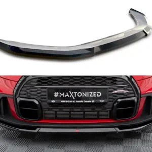 Mini Cooper F56 JCW Facelift, spoiler pod přední nárazník ver.2, Maxton Design Nová Kolekce