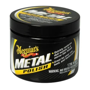 Zlevněný Meguiar‘s Metal Polish - leštěnka na kovy, 177 ml , tuhá