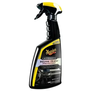 Tovární Cena Meguiar‘s Ultimate Insane Shine Protectant - ochrana a lesk na plasty, vinyl a gumu, vysoký lesk, 473 ml