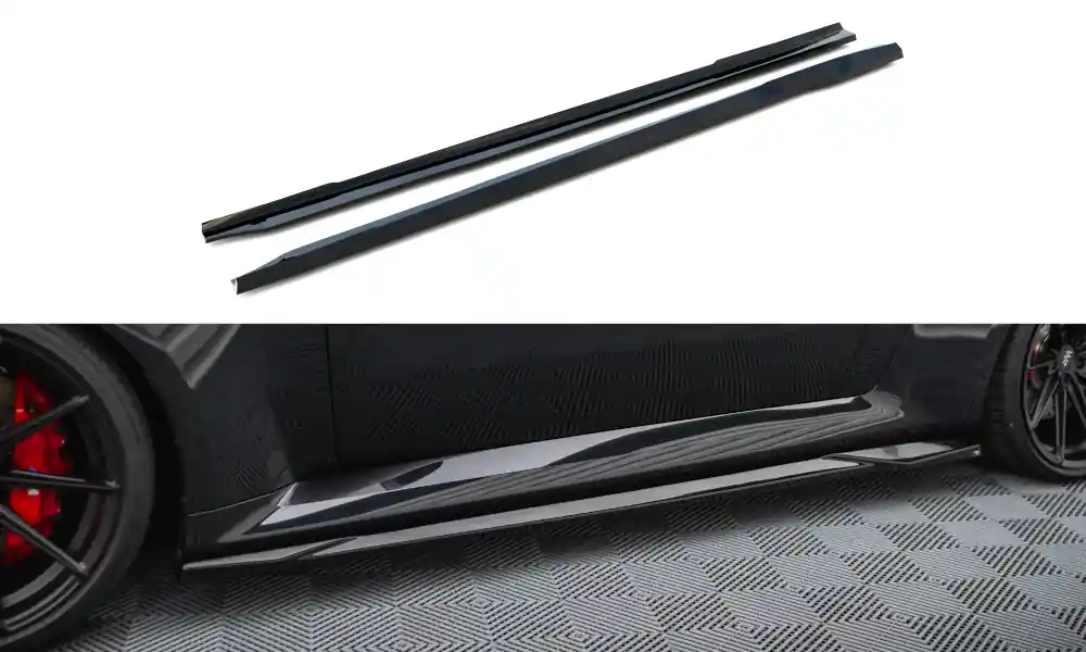 BMW řada M2 G87, difuzory pod boční prahy, Maxton Design Pouze Dnes