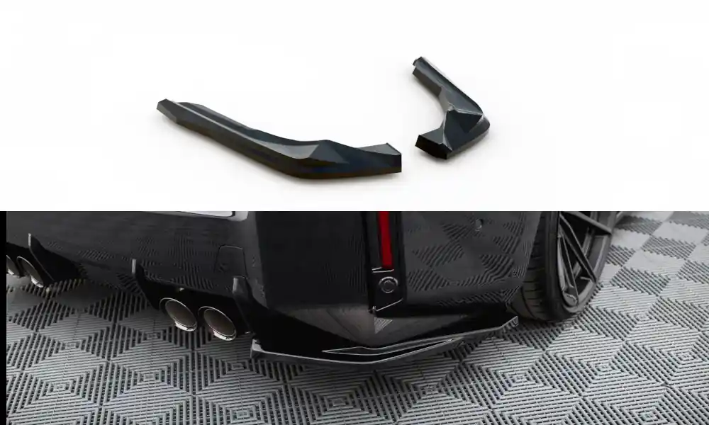 Omezená Nabídka BMW řada M2 G87, boční difuzory pod zadní nárazník ver.1, Maxton Design