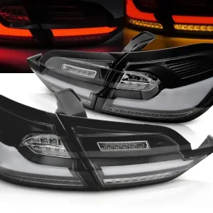 FORD FIESTA MK8 17-21 HATCHBACK - zadní LED světla černá Pouze Dnes