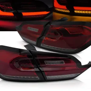 FORD FIESTA MK8 17-21 HATCHBACK - zadní LED světla červená kouřová Cenová Bomba