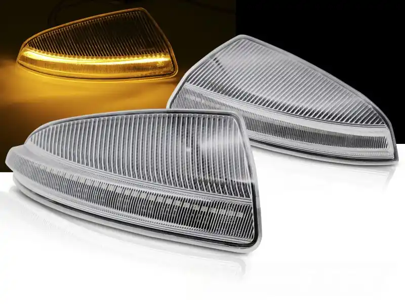Expresní Doručení MERCEDES C-CLASS T-MODEL (S204) 07-10 - LED Blikače do zrcátek bílé
