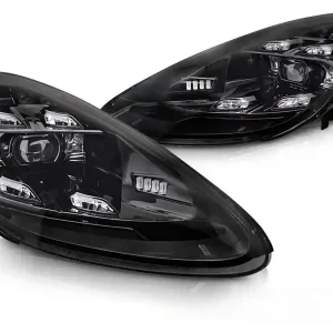 Nejlepší Cena PORSCHE CAYENNE 10-15 - Přední světla DRL černá