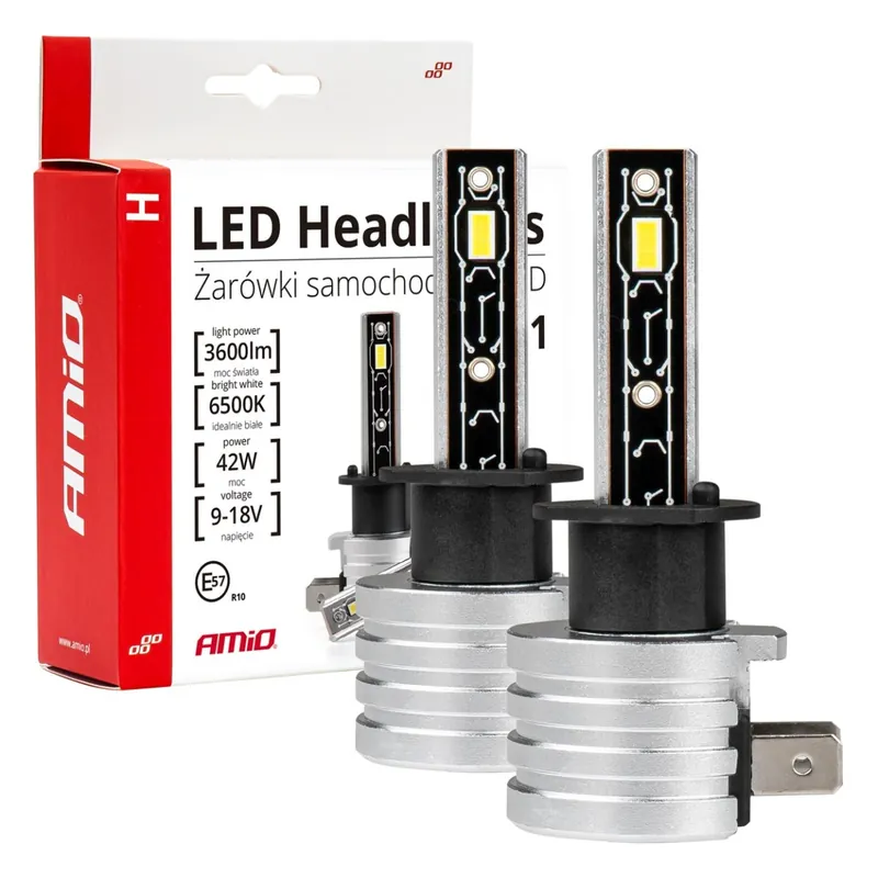 LED žárovky pro hlavní svícení H1 H-mini Sleva
