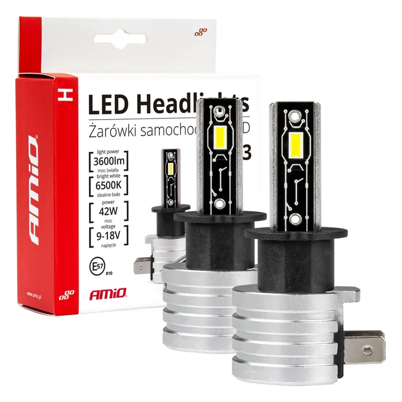 LED žárovky pro hlavní svícení H3 H-mini Autentický