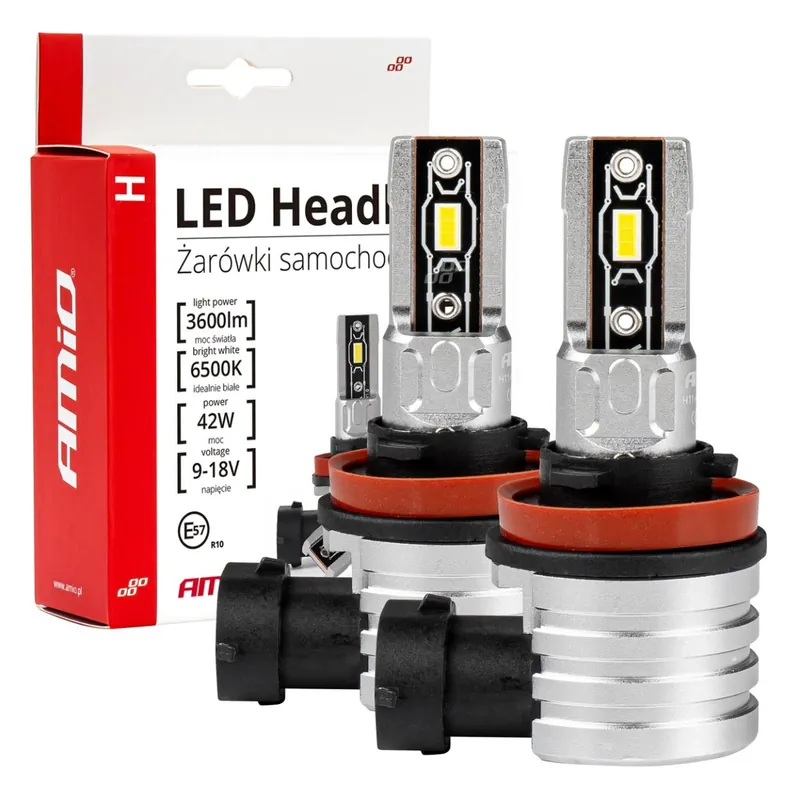 Nová Kolekce LED žárovky pro hlavní svícení H8/H9/H11 H-mini