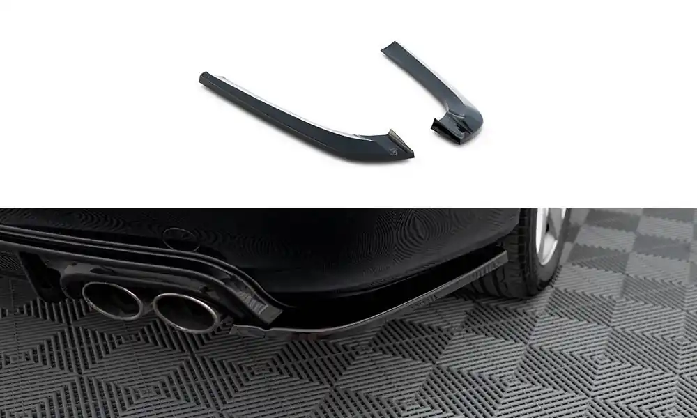 Sleva Mercedes CLK W209, boční difuzory pod zadní nárazník ver.2, Maxton Design