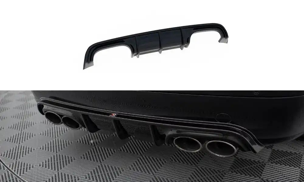 Omezená Nabídka Mercedes CLK W209, vložka zadního nárazníku, Maxton Design