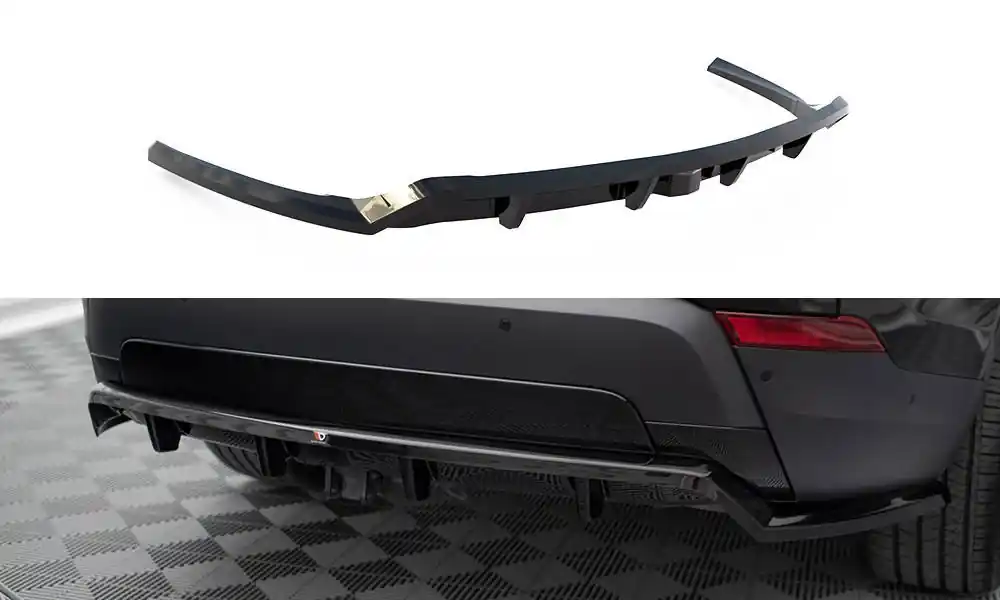 Land rover Discovery Mk5 /HSE, středový spoiler pod zadní nárazník s žebrováním, Maxton Design Nová Kolekce