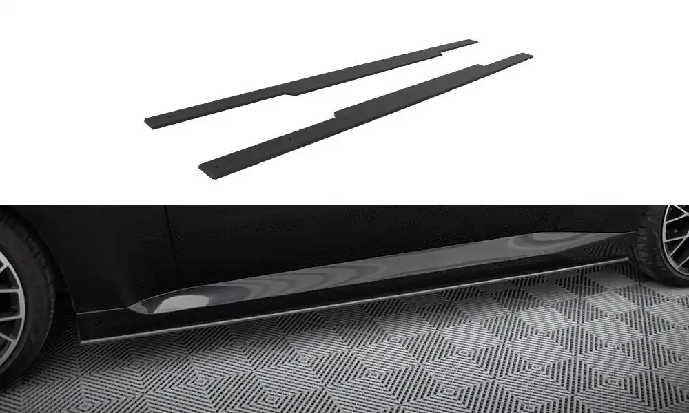 BMW řada 2 G42 Standard, "Street Pro" difuzory pod boční prahy, Maxton Design Akční Cena